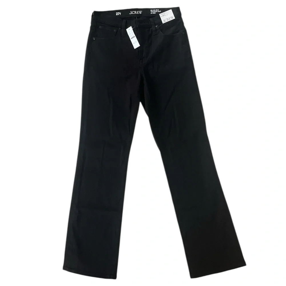 NWT J Crew Tall mid-rise kickout jean